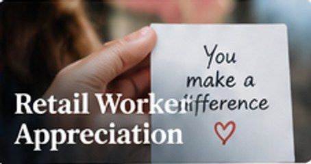 Temporary mock-up image: a hand holding a handwritten thank-you note.